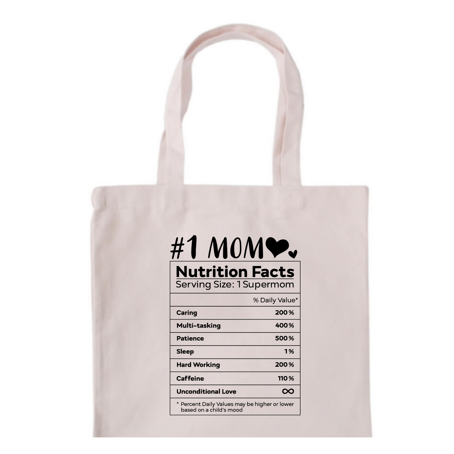 Mom - Nutrition Tote Bag - Skandles Co