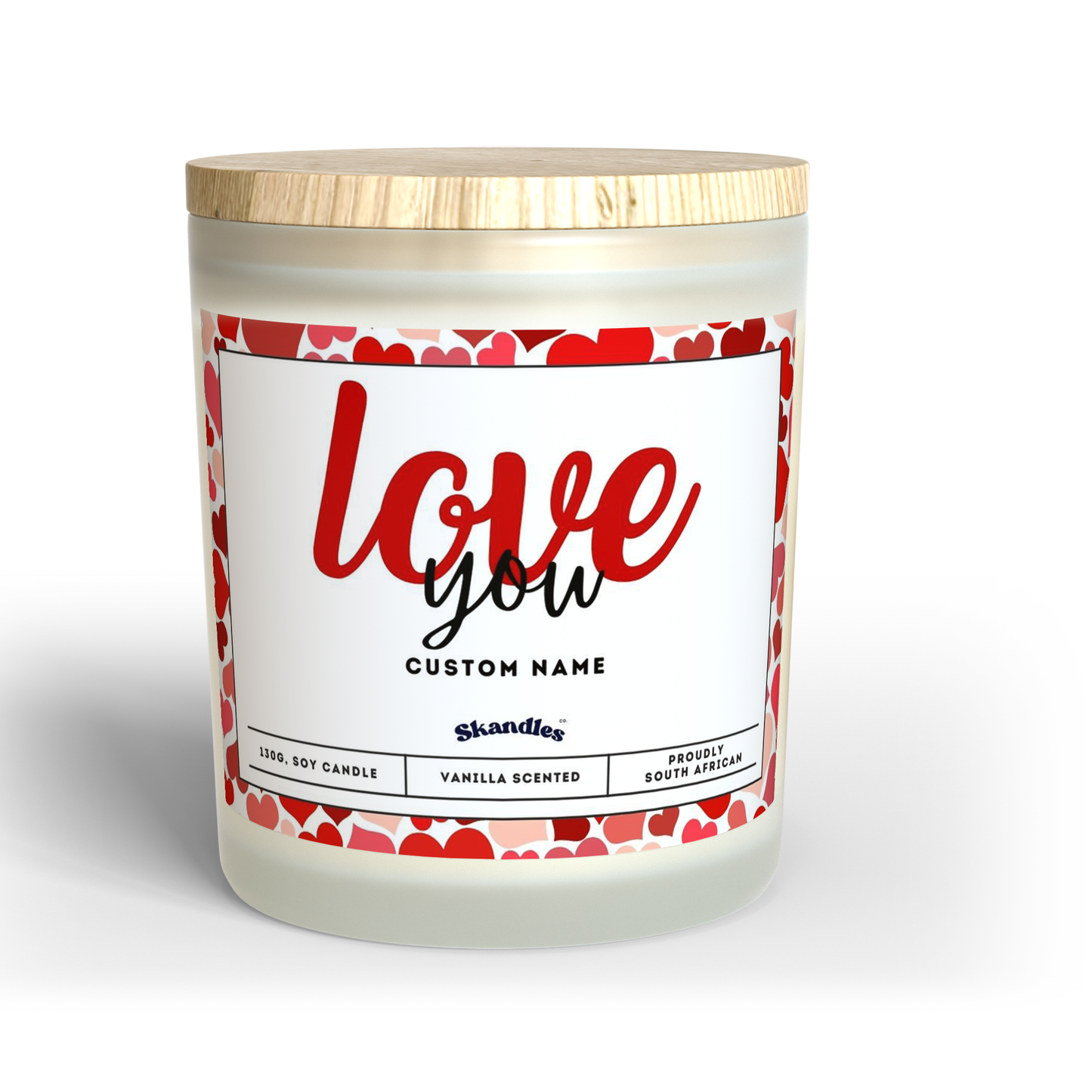 Love you Candle - Skandles Co