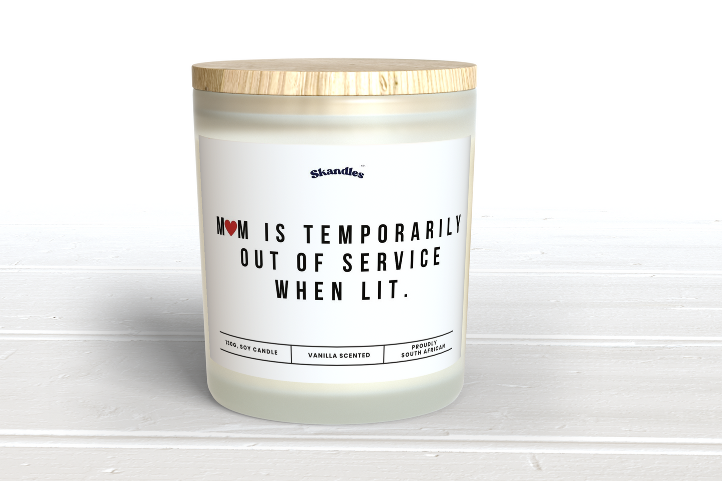 Temporary Out of Service Candle - Skandles Co
