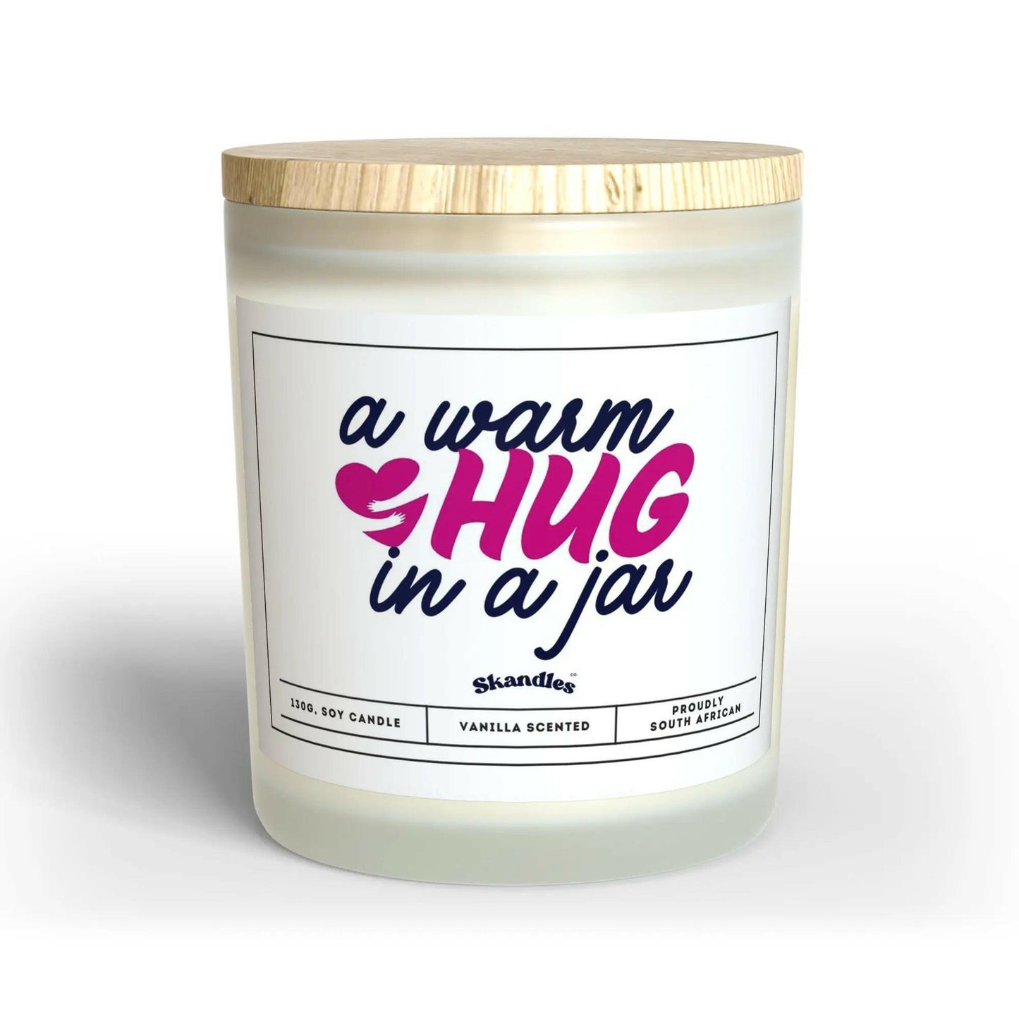 A Warm Hug in a Jar - Vanilla Soy Candle