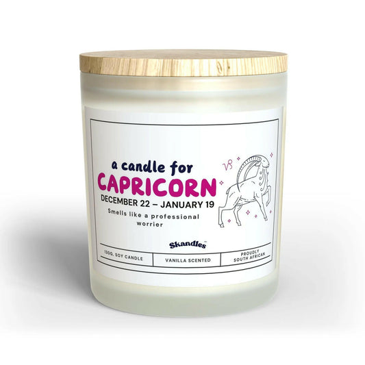 Capricorn Candle.