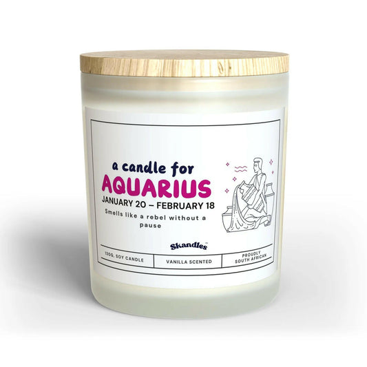 Aquarius Candle.