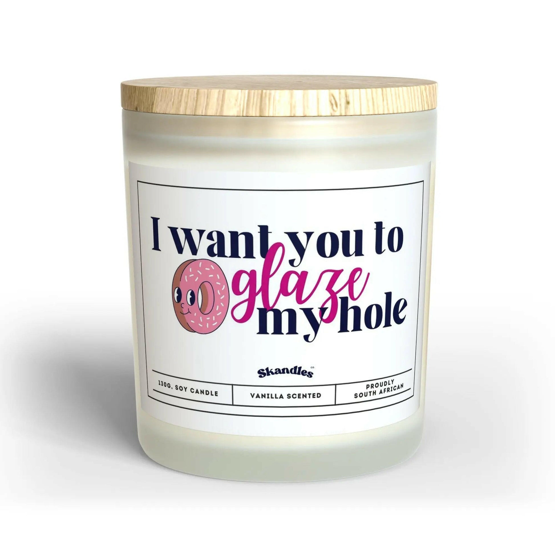 Glaze My Hole Candle – Quirky Scented Candle