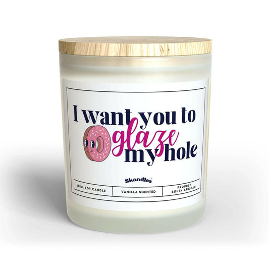 Glaze My Hole Candle – Quirky Scented Candle