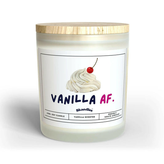 Vanilla AF Candle.