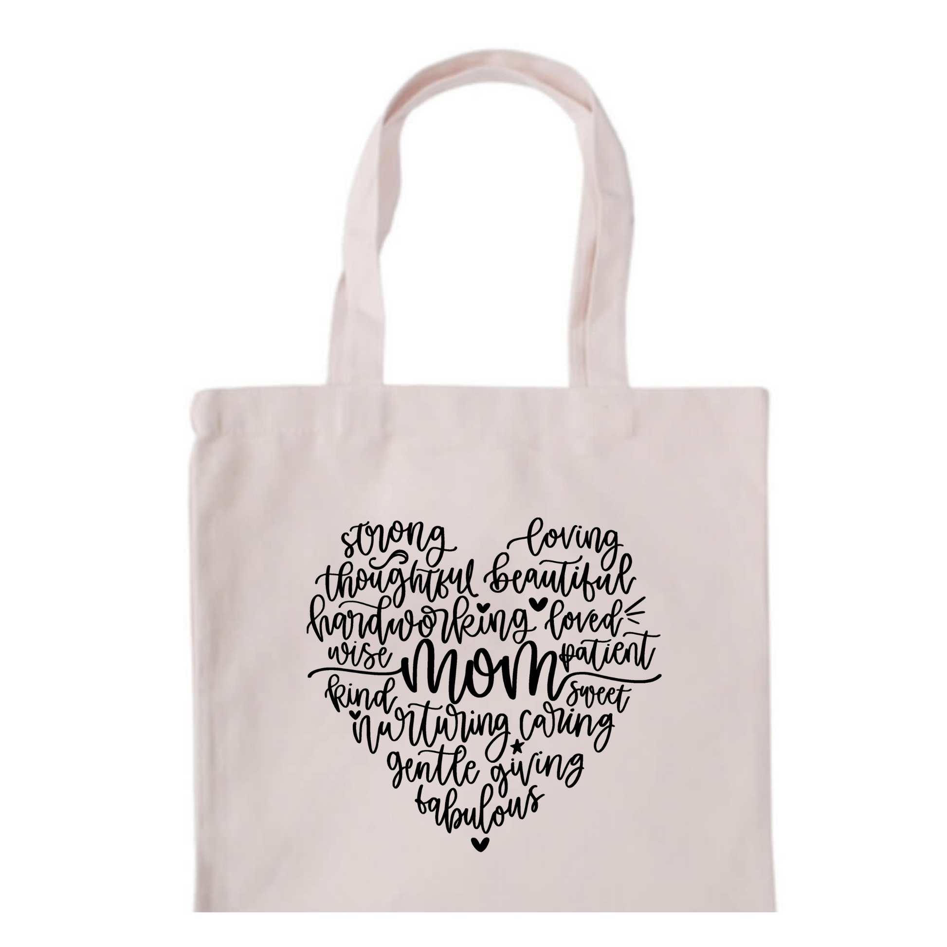 Mom - Adjective Tote Bag - Skandles Co