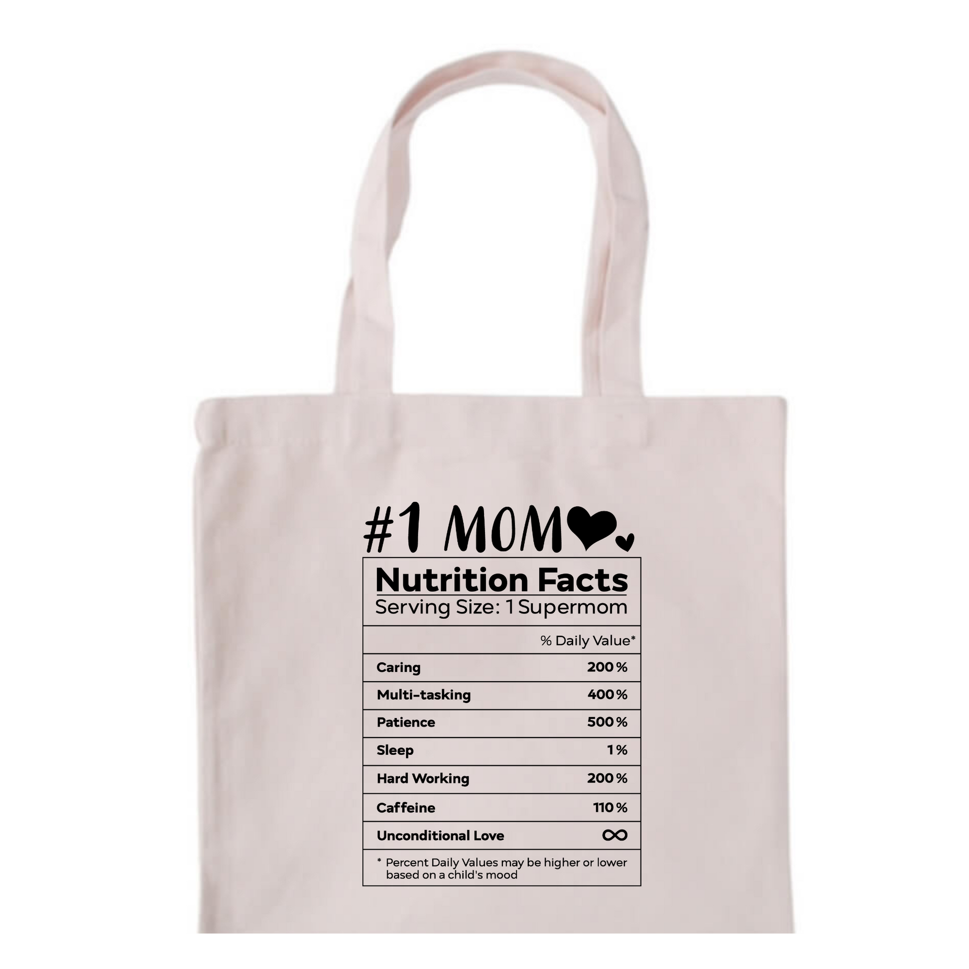 Mom - Nutrition Tote Bag - Skandles Co