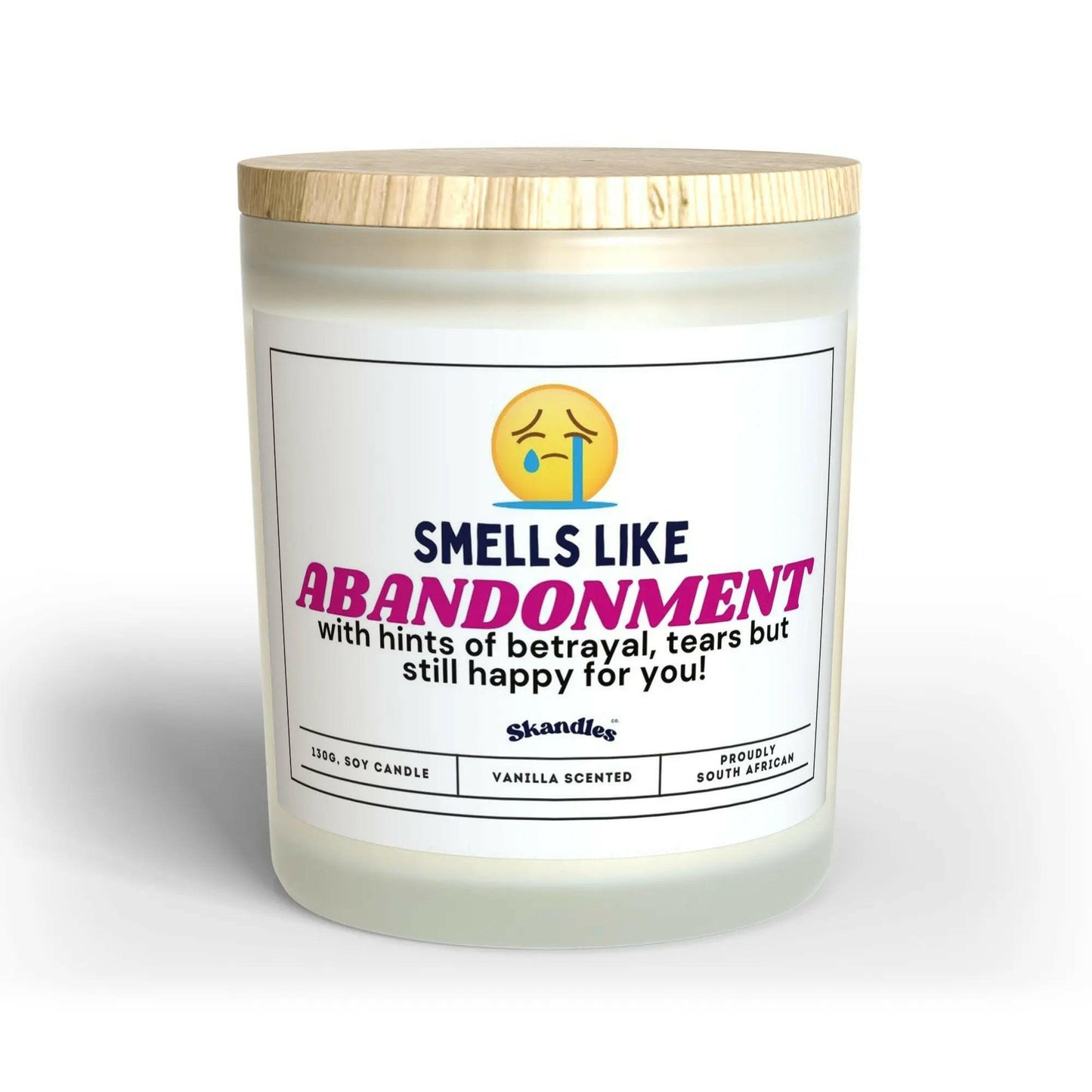 Abandonment Candle – Funny Farewell Gift