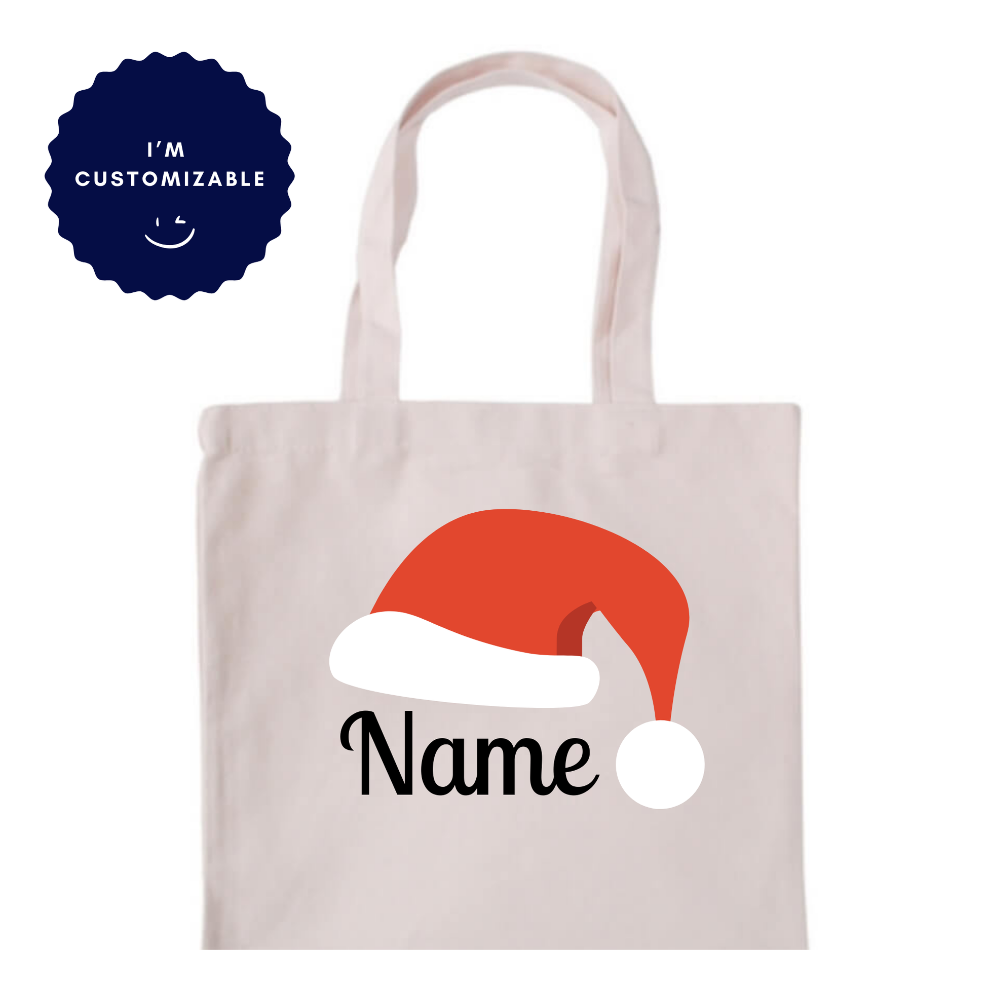 Personalized Christmas Tote Bag – Unique Holiday Gift -