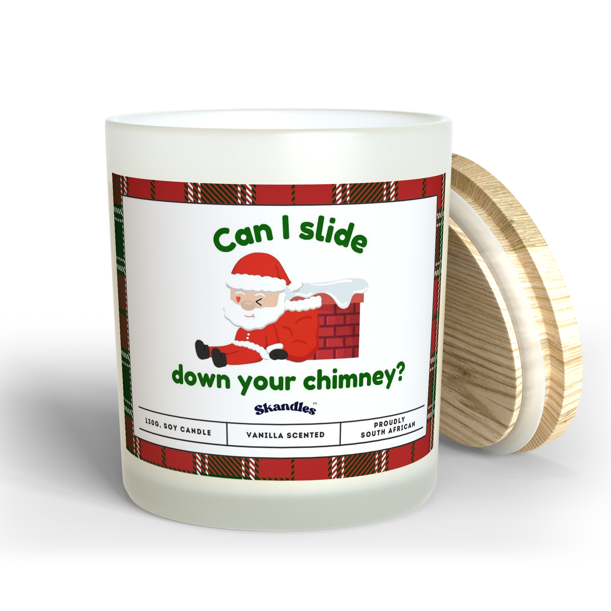 Can I Slide Down Your Chimney' Soy Candle