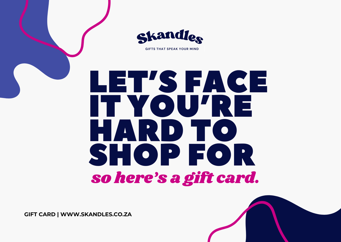 Gift Cards: Because Picking the Perfect Gift is Overrated. - Skandles Co